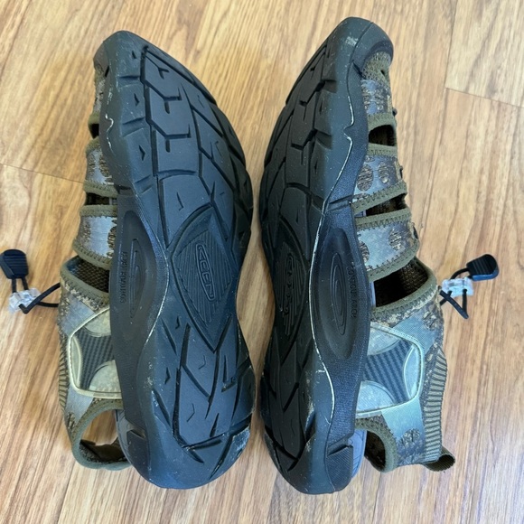 Keen Evofit One Outdoor Sandals Water Shoes Hiking Camo Brown Green 8.5 - Picture 6 of 8